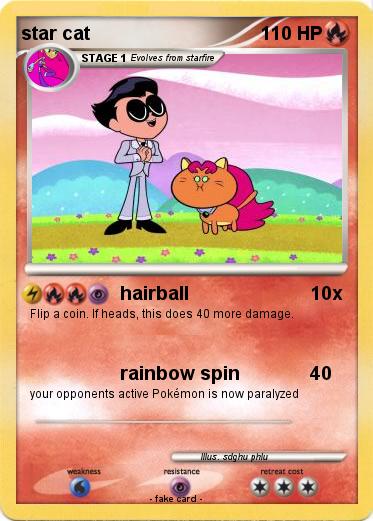 Pokemon star cat