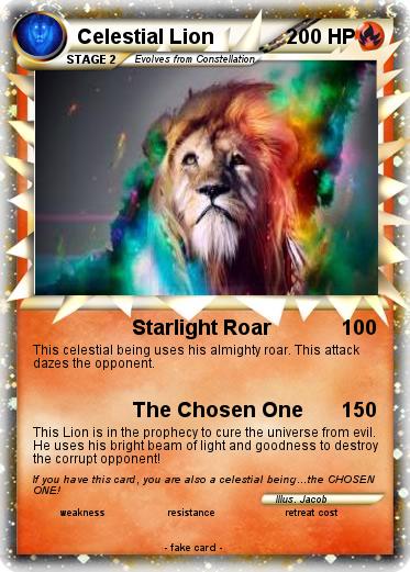 Pokemon Celestial Lion