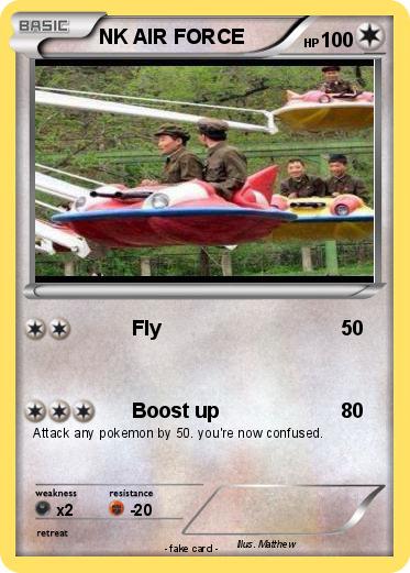 Pokemon NK AIR FORCE
