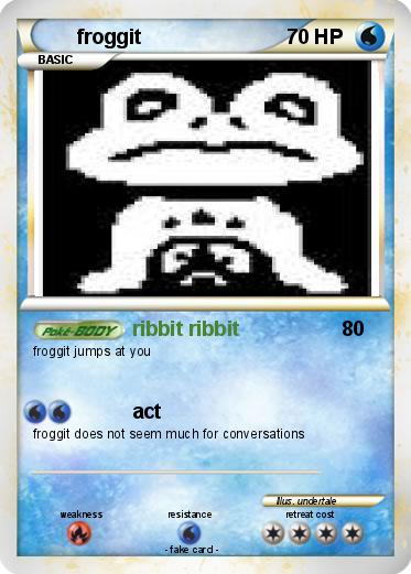 Pokemon froggit