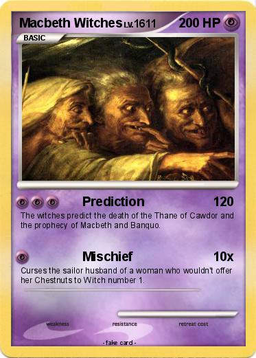 Pokemon Macbeth Witches