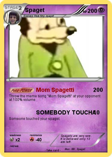Pokemon Spaget