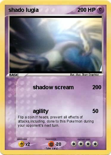 Pokemon shado lugia