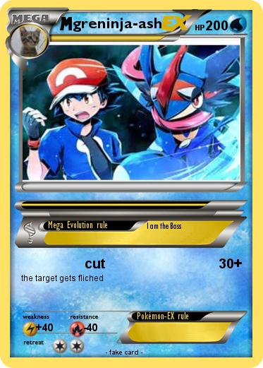 Pokemon greninja-ash