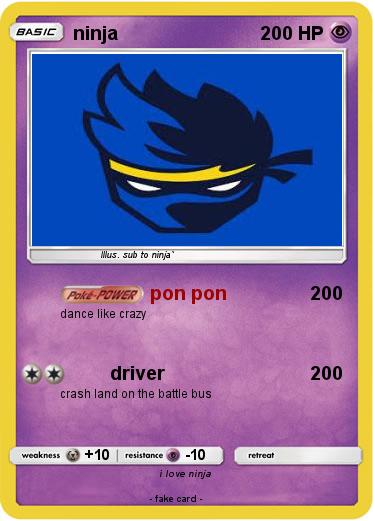 Pokemon ninja