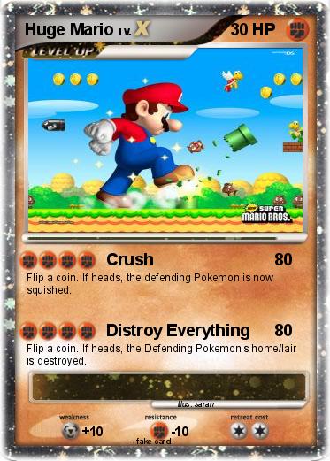 Pokemon Huge Mario
