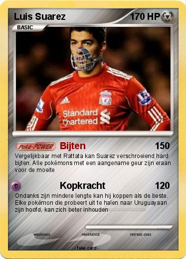 Pokemon Luis Suarez