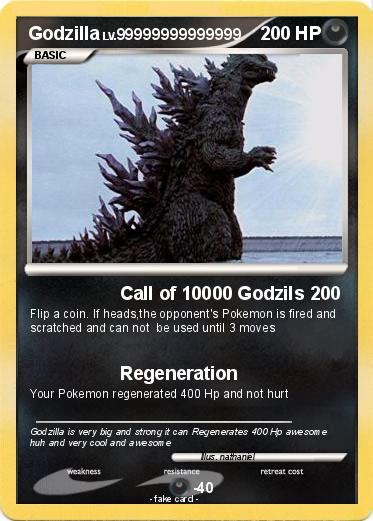 Pokemon Godzilla