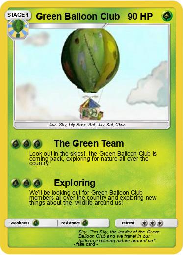 Pokemon Green Balloon Club