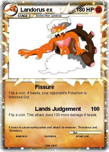 Pokemon Landorus ex