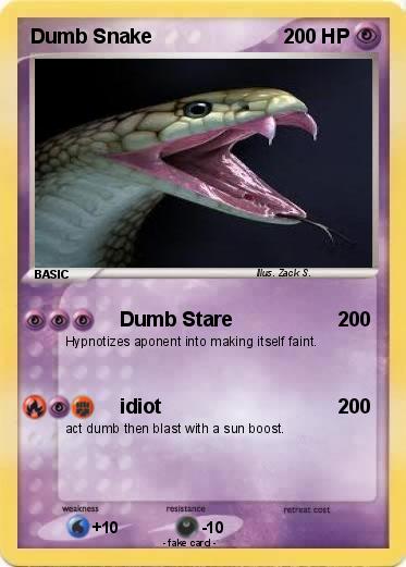 Pokemon Dumb Snake