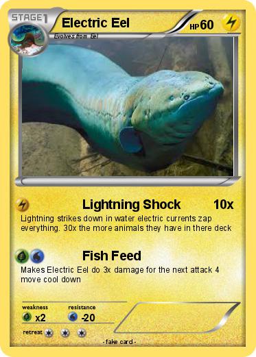 Pokemon Electric Eel