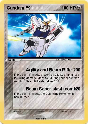 Pokemon Gundam F91