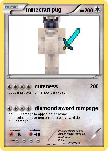Pokemon minecraft pug