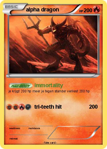 Pokemon alpha dragon