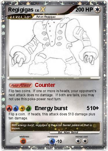 Pokemon Regigigas