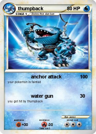 Pokemon thumpback