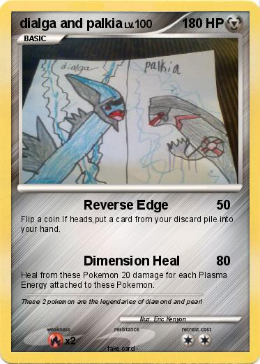 Pokemon dialga and palkia
