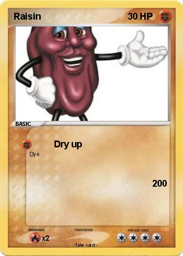Pokemon Raisin