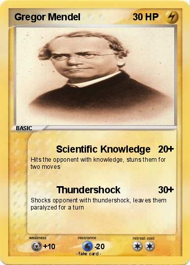 Pokemon Gregor Mendel