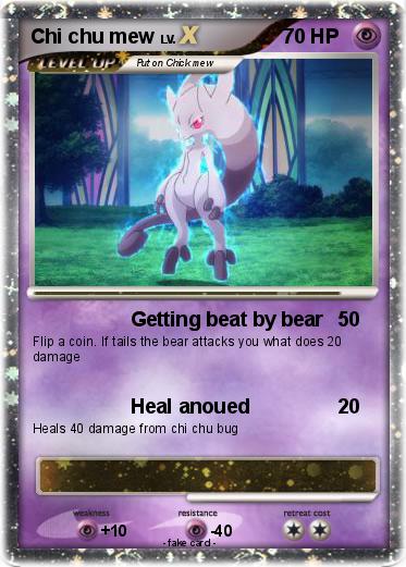 Pokemon Chi chu mew