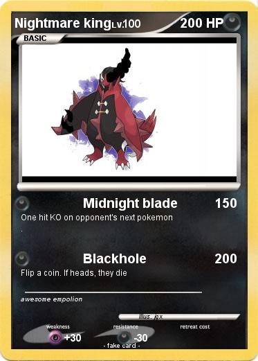 Pokemon Nightmare king
