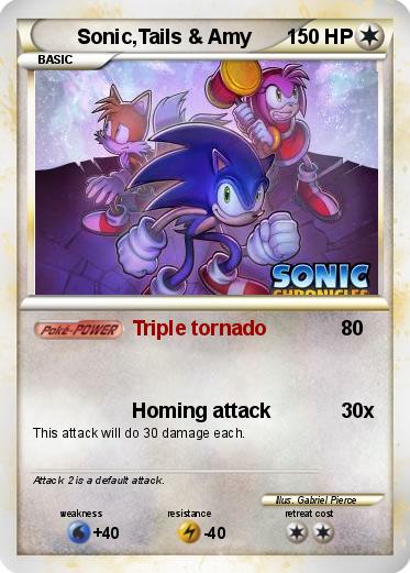 Pokemon Sonic,Tails & Amy