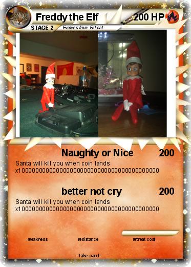 Pokemon Freddy the Elf