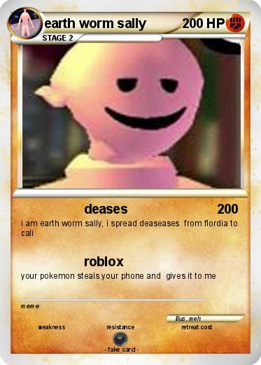 Pokemon earth worm sally