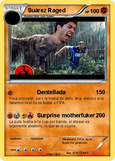 Pokemon Suárez Raged