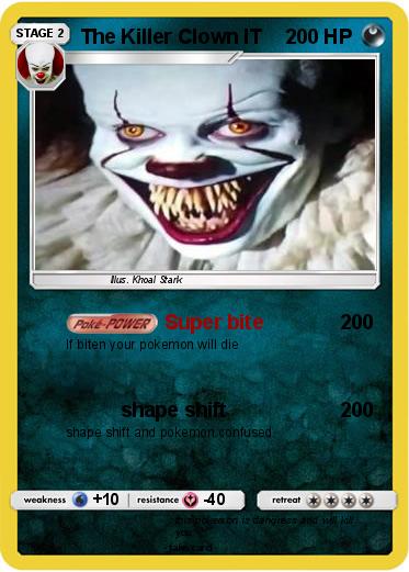 Pokemon The Killer Clown IT