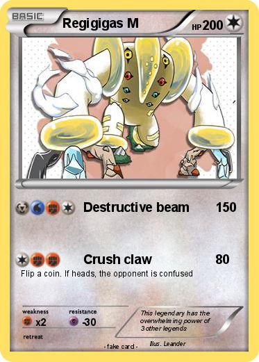 Pokemon Regigigas M