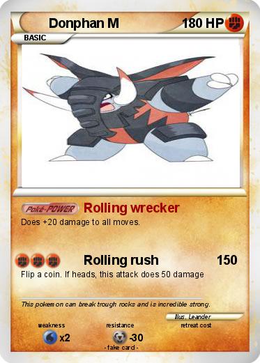 Pokemon Donphan M