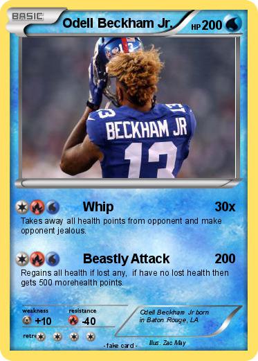 Pokemon Odell Beckham Jr 42