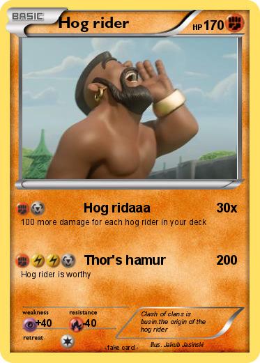 Pokemon Hog rider