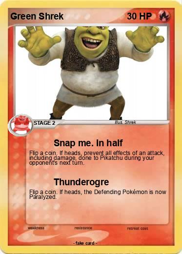 Pokemon Green Shrek