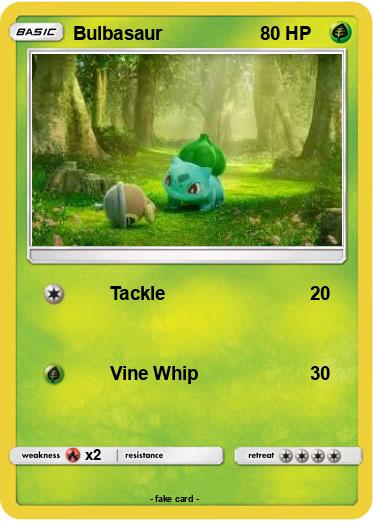Pokemon Bulbasaur