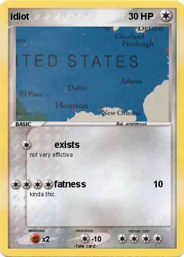 Pokemon idiot