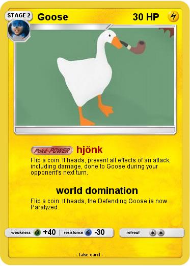 Pokemon Goose