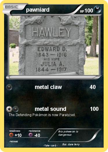 Pokemon pawniard