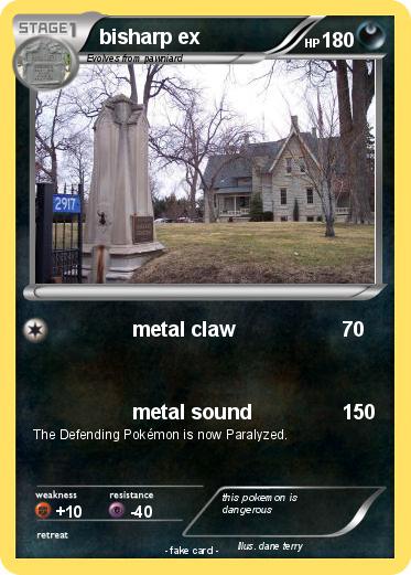 Pokemon bisharp ex