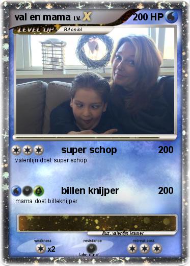 Pokemon val en mama