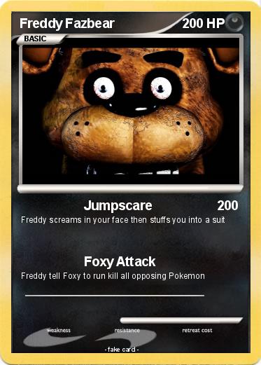 Pokemon Freddy Fazbear