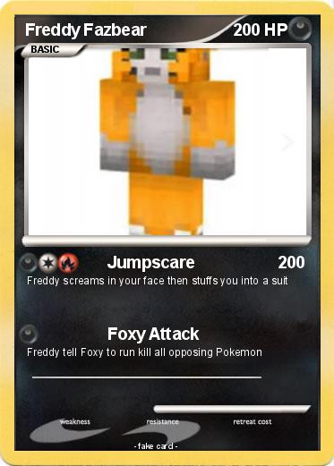 Pokemon Freddy Fazbear