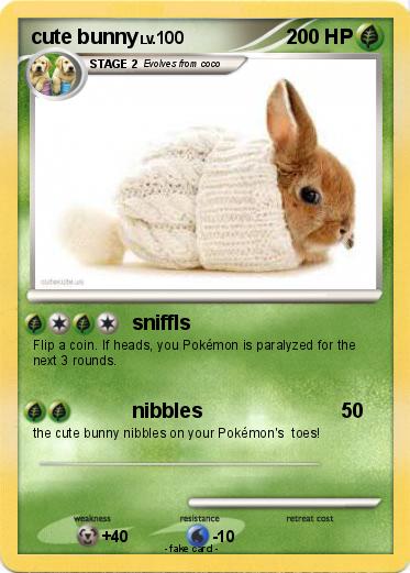 Pokemon cute bunny