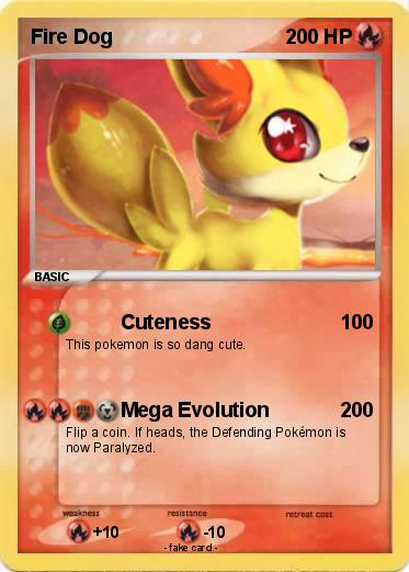 Pokemon Fire Dog