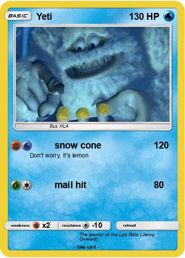Pokemon Yeti