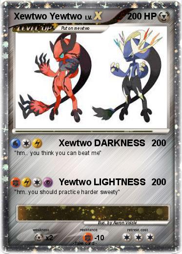 Pokemon Xewtwo Yewtwo