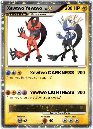 Pokemon Xewtwo Yewtwo