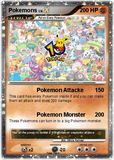 Pokemon Pokemons